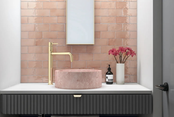 Плитка Equipe Manacor 26904 Blush Pink 7.5x15