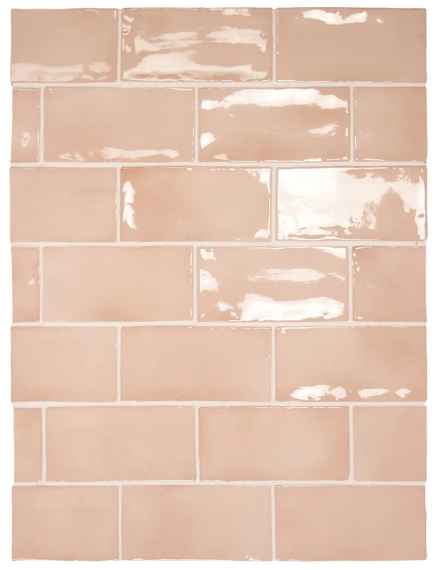 Плитка Equipe Manacor 26904 Blush Pink 7.5x15