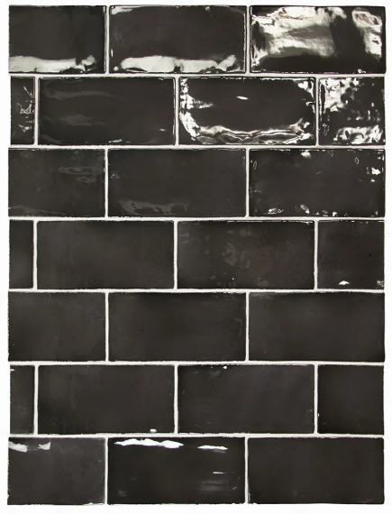 Плитка Equipe Manacor 26906 Black 7.5x15