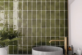 Плитка Equipe Manacor 26908 Basil Green 7.5x15