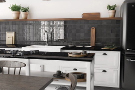 Плитка Equipe Manacor 26916 Black 10x10