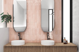 Плитка Equipe Manacor 26924 Blush Pink 6.5x40