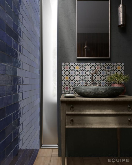 Плитка Equipe 24470 ARTISAN COLONIAL BLUE 6,5X20