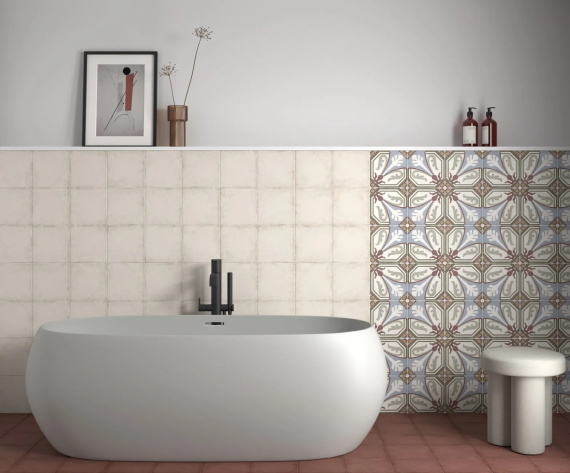 Керамогранит Equipe 24394 ART NOUVEAU BURGUNDY 20*20
