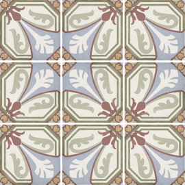 Керамогранит Equipe 24404 ART NOUVEAU VIENA COLOUR 20*20