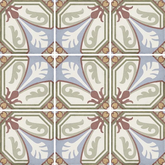 Керамогранит Equipe 24404 ART NOUVEAU VIENA COLOUR 20*20