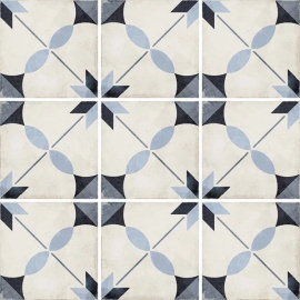 Керамогранит Equipe 24411 ART NOUVEAU ARCADE BLUE 20*20
