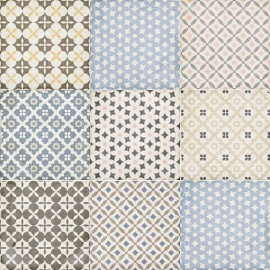 Керамогранит Equipe 24412 ART NOUVEAU ALAMEDA COLOUR 20*20