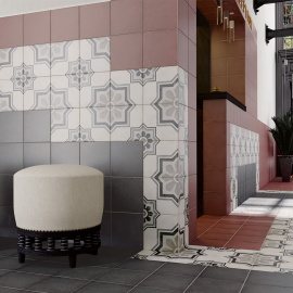 Керамогранит Equipe 24413 ART NOUVEAU CAPITOL GREY 20*20
