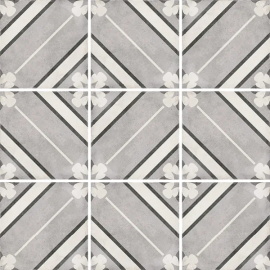 Керамогранит Equipe 24415 ART NOUVEAU INSPIRE GREY 20*20