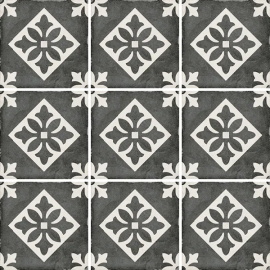 Керамогранит Equipe 24416 ART NOUVEAU PADUA BLACK 20*20
