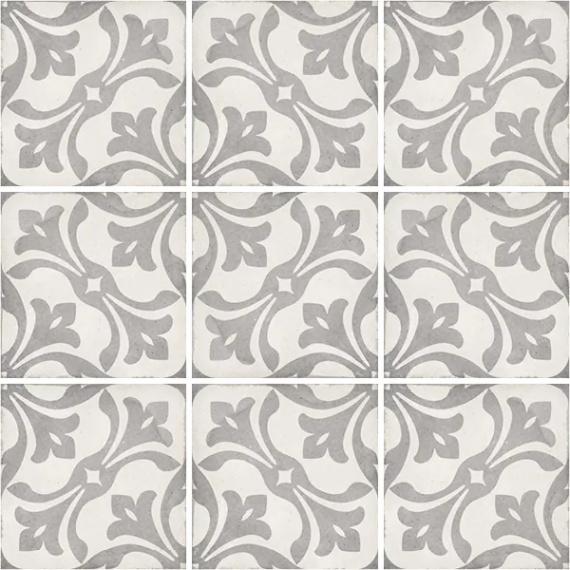 Керамогранит Equipe 24419 ART NOUVEAU LA RAMBLA GREY 20*20