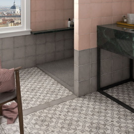 Керамогранит Equipe 24419 ART NOUVEAU LA RAMBLA GREY 20*20