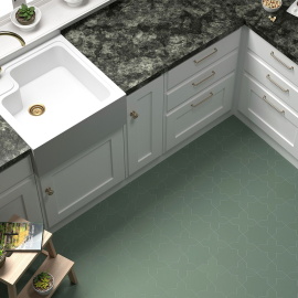 Керамогранит Equipe 30630 Porto Star Pickle Green 16.8x16.8