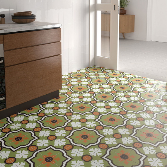 Керамогранит Equipe 30711 Rivoli Monaco Verde 20x20