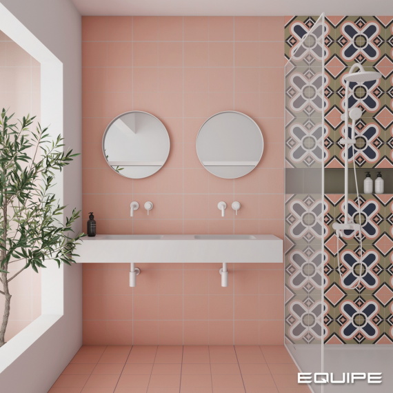 Плитка Equipe BAUHOME Blume Cold 27698 20x20