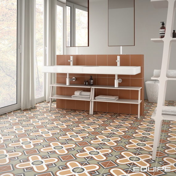 Плитка Equipe BAUHOME Blume Warm 27697 20x20