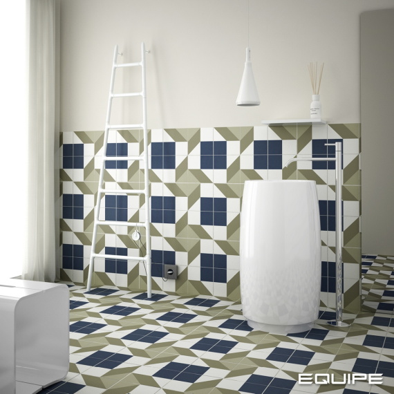 Плитка Equipe BAUHOME Karo Warm 27695 20x20