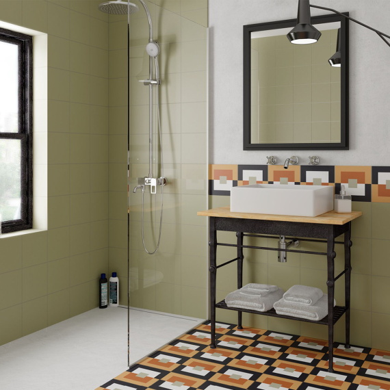 Плитка Equipe BAUHOME Punkt Warm 27699 20x20