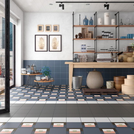 Плитка Equipe BAUHOME Schwarz 27682 20x20