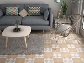 Плитка Equipe CAPRICE DECO Chess Pastel 22106 20x20