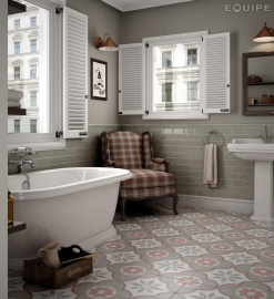 Плитка Equipe CAPRICE DECO Flower Pastel 22107 20x20