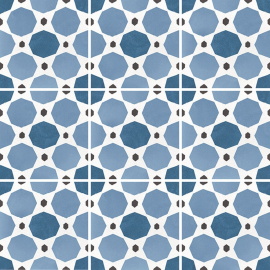Плитка Equipe CAPRICE DECO Sapphire Colours 22118 20x20