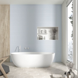 Плитка Equipe COSTA NOVA Baby Blue Matt 28462 5x20