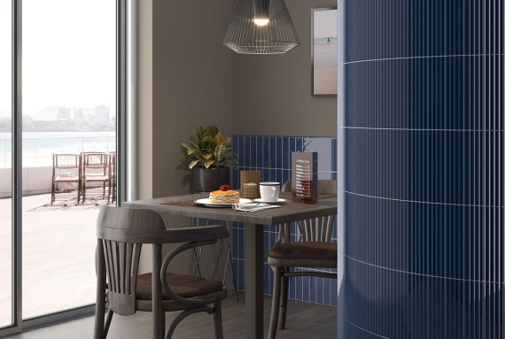 Плитка Equipe COSTA NOVA Banyan Blue Matt 28461 5x20