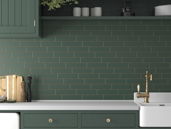 Плитка Equipe COSTA NOVA Laurel Green Matt 28455 5x20