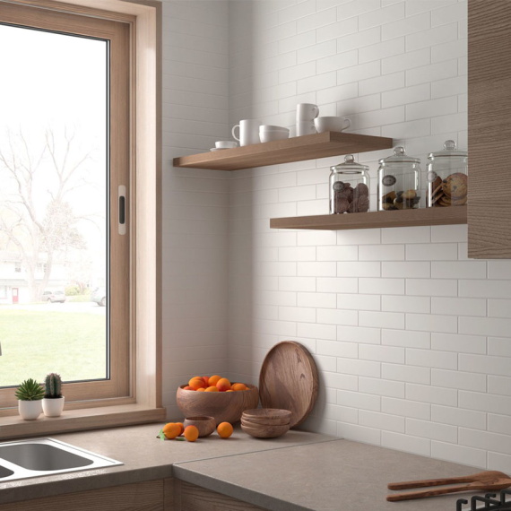 Плитка Equipe COSTA NOVA White Matt 28454 5x20