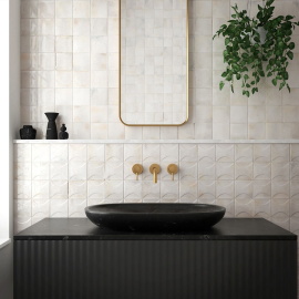 Плитка Equipe HANOI Arco White 10x10