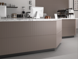 Плитка Equipe HOPP Taupe 5x40 31184
