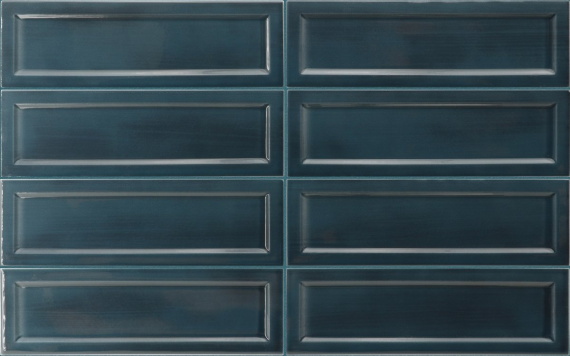 Плитка Equipe ISLAND Frame Slate Blue 6,5x20 31203