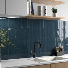 Плитка Equipe ISLAND Frame Slate Blue 6,5x20 31203
