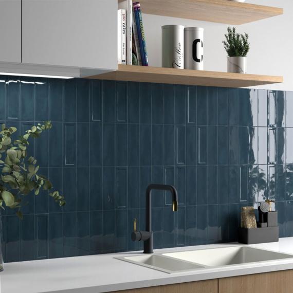 Плитка Equipe ISLAND Slate Blue 6,5x20 31196