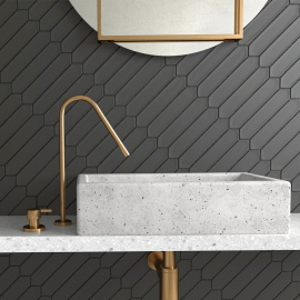 Плитка Equipe LANSE Black 27483 5x25