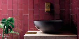 Плитка Equipe VILLAGE Aubergine 25628 6,5x13,2