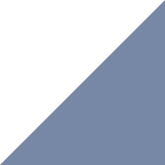 Вставка Top Cer TR1/2D11-1Ch Blue (Cobalt) Half Dot Triangles 2,5х2,5