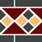 Бордюр Top Cer Border LISBON with 1 strip (Tr.20, Dots 14+21, Strips 14) 28х15