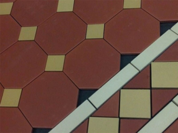 Бордюр Top Cer Border LISBON with 1 strip (Tr.20, Dots 14+21, Strips 14) 28х15