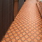 Керамогранит Top Cer 4421/20 OCT14-B Brick Red 20 Ochre Yellow 21 OCTAGON/Black 14 Dots 30x30