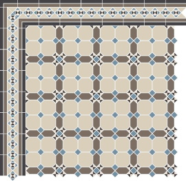 Бордюр Top Cer Border PARIS Stand.(Tr.1/2 01, Tr.1/4 11+14+16, Strip 14+29) 28х17,3