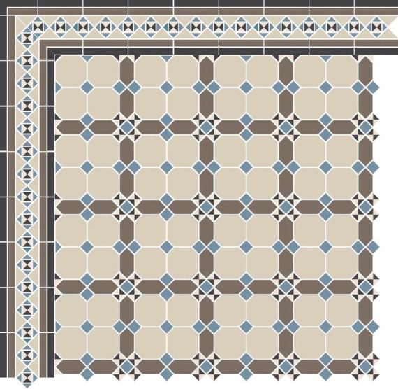 Бордюр Top Cer Border PARIS Stand.(Tr.1/2 01, Tr.1/4 11+14+16, Strip 14+29) 28х17,3