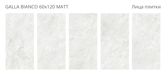 Керамогранит Staro Galla Bianco 60x120 Matt УТ-00001331