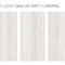Керамогранит Staro Travertin Classic Light 60x120 Matt Carving УТ-00001317