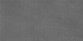 Керамогранит LCM 60120NEV07M Невел Чип темно-серый (Nevel Graphite Chip) матовый карвинг 60x120