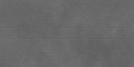 Керамогранит LCM 60120NEV17M Невел Зип темно-серый (Nevel Graphite Zip) матовый карвинг 60x120
