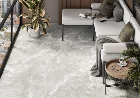 Керамогранит LCM 8080ABT15M Эмберстоун серый (Amberstone Grey) матовый граниль 80x80