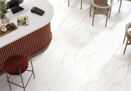Керамогранит LCM 8080TRL00M Тренд Лайн Калакатта (Trend Line Calacatta) матовый 80x80